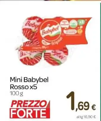 Babybel Mini Rosso x 5 100g