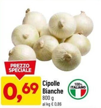 DPiù Cipolle Bianche 800 g offerta
