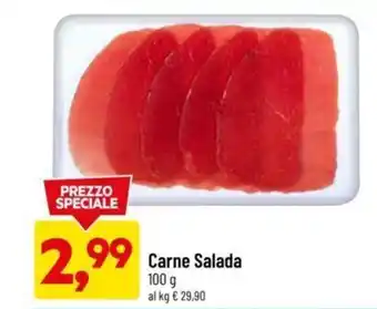 DPiù Carne Salada 100 g offerta