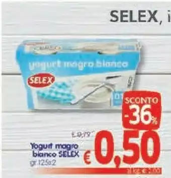 A&O Selex Yogurt Magro Bianco offerta