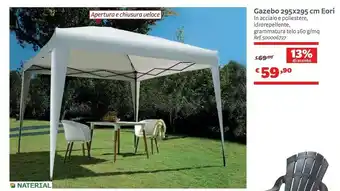 Gazebo 295x295 Cm Eori