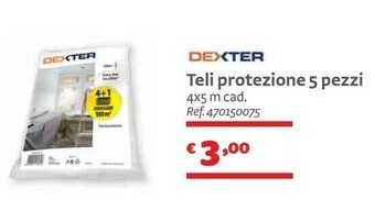 Bricocenter Dexter Teli Protezione 5 Pezzi offerta