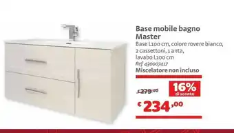 Bricocenter Base Mobile Bagno Master offerta