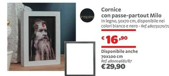 Bricocenter Inspire Cornice Con Passe-partout Milo offerta