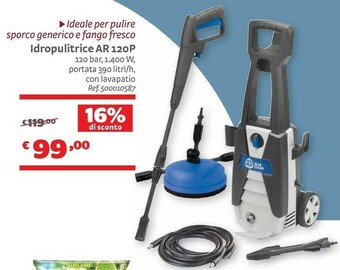 Bricocenter Idropulitrice Ar 120p offerta