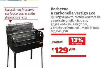 Barbecue A Carbonella Vertigo Eco