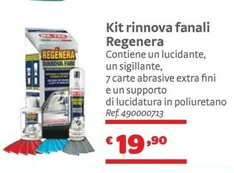 Bricocenter Ma-fra Kit Rinnova Fanali Regenera offerta