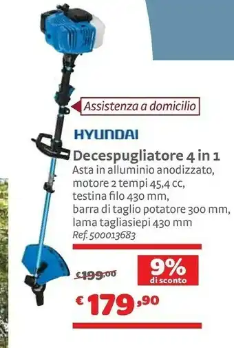 Hyundai Decespugliatore 4 In 1