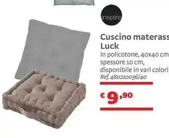 Bricocenter Inspire Cuscino Materass Luck offerta