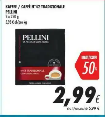 Coop Pellini Caffè offerta
