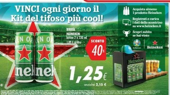Coop Heineken Birra 330 G(ml) offerta