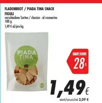 Coop Figulì Piadine offerta