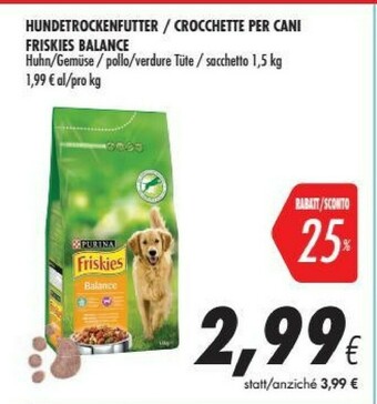 Coop Friskies Cibo per cani offerta