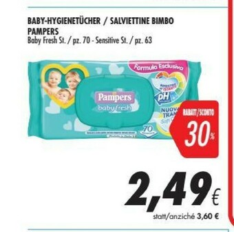 Coop Pampers Salviettine offerta