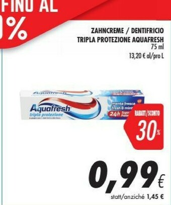 Coop Dentifricio offerta