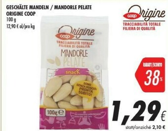 Coop Mandorle offerta