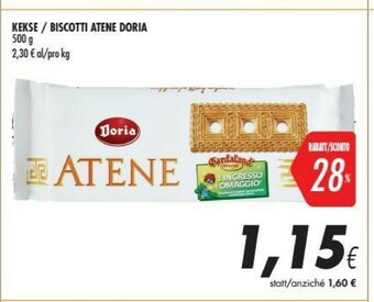 Coop Doria Biscotti offerta