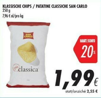 Coop San Carlo Classica 250 G(ml) offerta