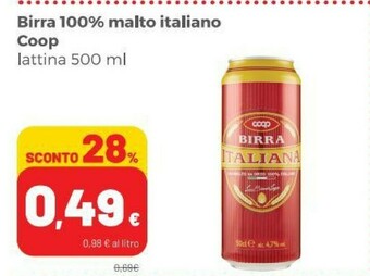 Coop Birra offerta