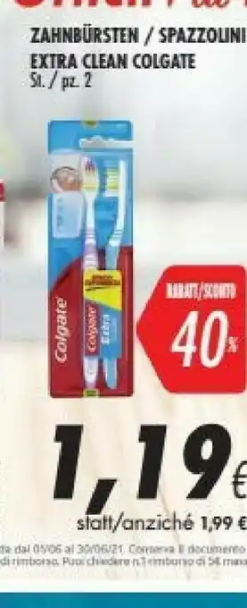 Coop Colgate Spazzolino da denti offerta