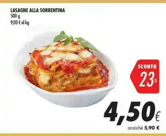 Coop Lasagne Alla Sorrentina offerta