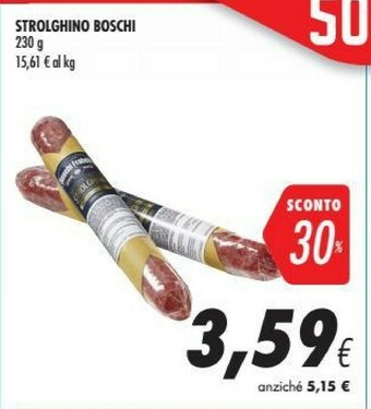 Coop Boschi Strolghino offerta