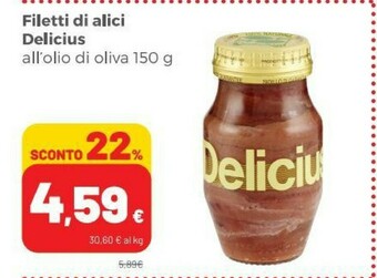 Coop Delicius Alici offerta