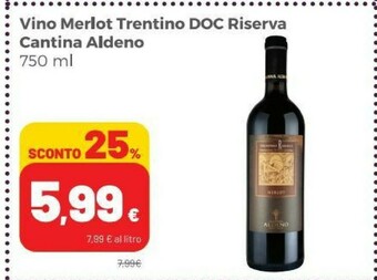 Coop Vino bianco offerta
