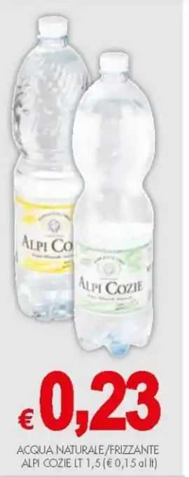 Alpi Cozie Acqua Naturale / Frizzante 1,5 Lt