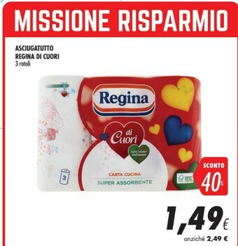 Coop Regina Rotoli di carta offerta