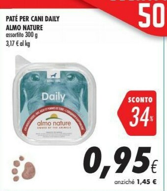 Coop Almo Nature Cibo per cani offerta