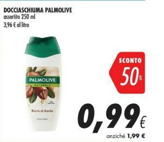 Coop Palmolive Docciaschiuma Burro Di Karite offerta