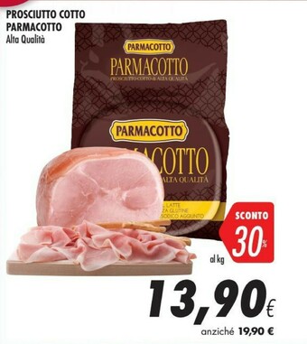Coop Parmacotto Prosciutto Cotto Di Alta Qualità offerta