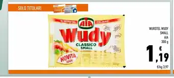 Conad Superstore Wurstel wudy small aia offerta