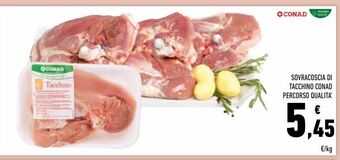 Conad Superstore Sovracoscia di tacchino conad percorso qualità offerta