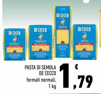Conad Superstore Pasta di semola de cecco offerta
