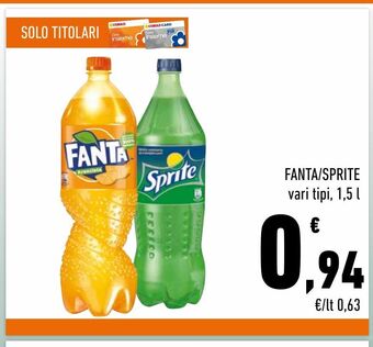 Conad Superstore Fanta/sprite offerta