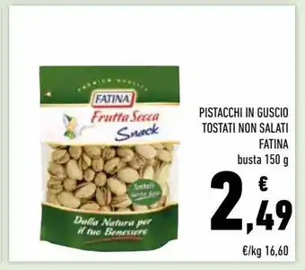 Conad Superstore Pistacchi in guscio tostati non salati fatina offerta