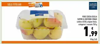 Conad Superstore Pere coscia sicilia sapori&dintorni conad offerta
