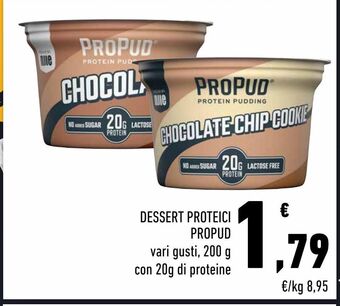 Conad Superstore Dessert proteici propud offerta