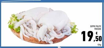 Conad Superstore Seppie pulite fresche offerta