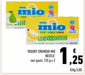 Conad Superstore Yogurt cremoso mio nestlé offerta
