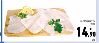 Conad Superstore Filetto di platessa fresco offerta
