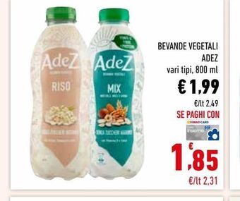 Conad Superstore Bevande vegetali adez offerta