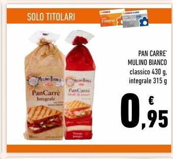 Conad Superstore Pan carrè mulino bianco offerta