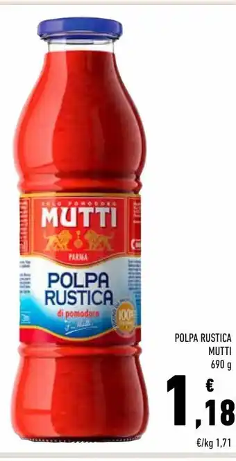 Conad Superstore Polpa rustica mutti offerta
