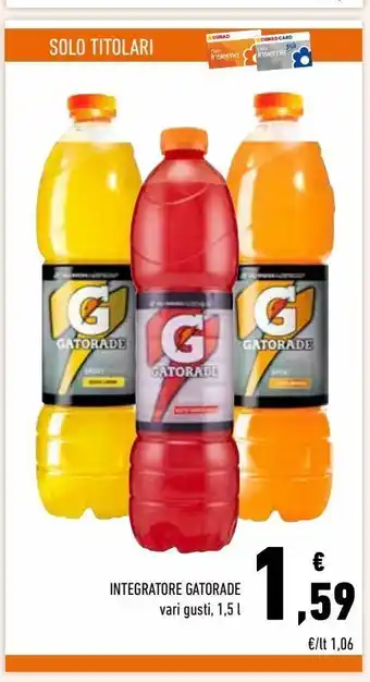 Conad Superstore Integratore gatorade offerta