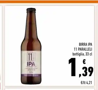 Conad Superstore Birra ipa 11 paralleli offerta