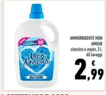 Conad Superstore Ammorbidente mon amour offerta
