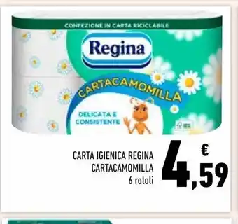 Conad Superstore Carta igienica regina cartacamomilla offerta